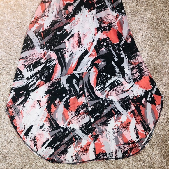 SEDUCTIONS HIGH-LOW DRESS - Picture 6 of 8